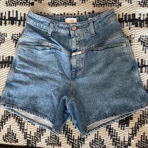Closed Denim Super High Rise Shorts